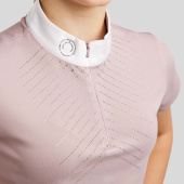 Haut de concours Enfant/Junior MoSparkle Champagne Crystals Blush Haut de concours Enfant/Junior MoSparkle Champagne Crystals Blush