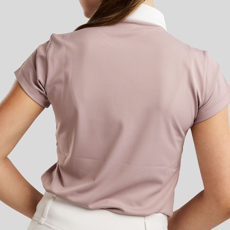 Haut de concours Enfant/Junior MoSparkle Champagne Crystals Blush