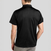 Polo d'équitation homme Clubwear Noir Polo d'équitation homme Clubwear Noir
