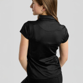 Polo d'équitation enfant Clubwear Noir Polo d'équitation enfant Clubwear Noir