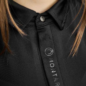 Polo d'équitation enfant Clubwear Noir Polo d'équitation enfant Clubwear Noir