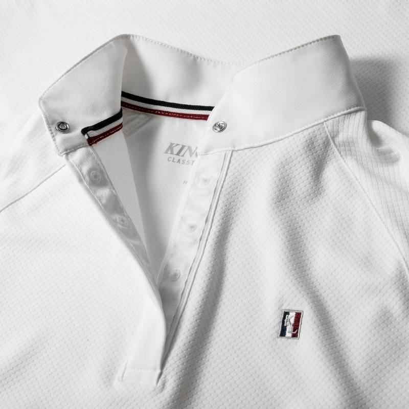 Haut de compétition Enfant/Junior Classic Short Sleeve Blanc