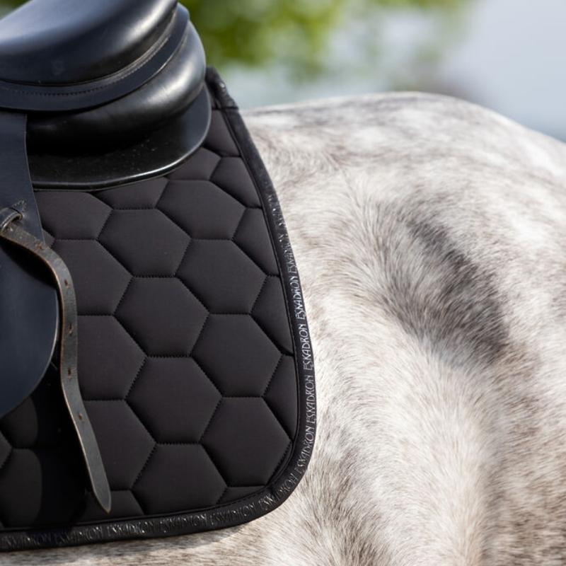 Tapis de selle dressage Softshell Noir