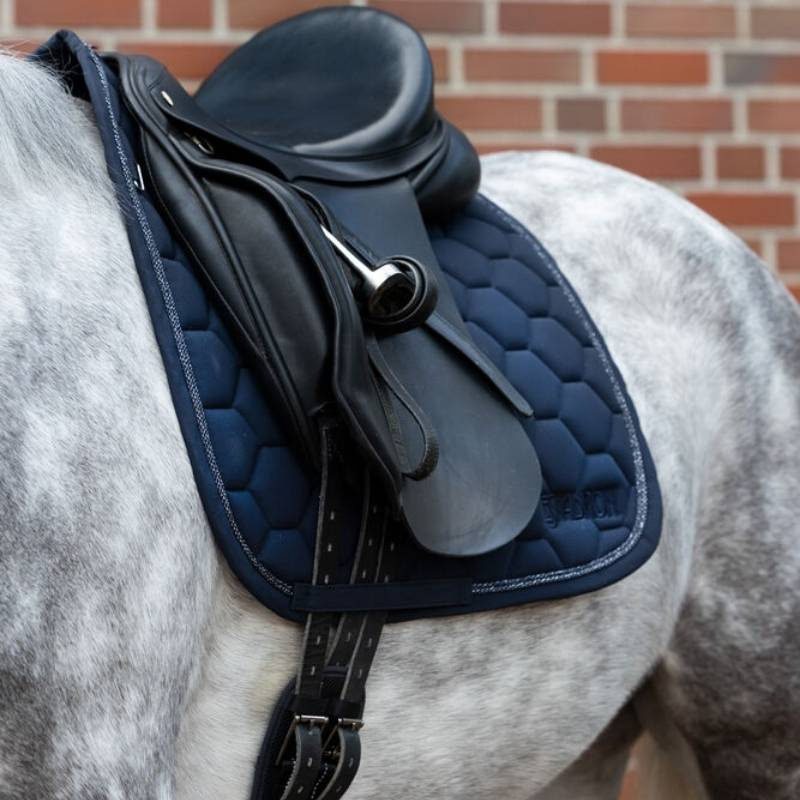 Tapis de selle dressage Softshell Bleu Marine