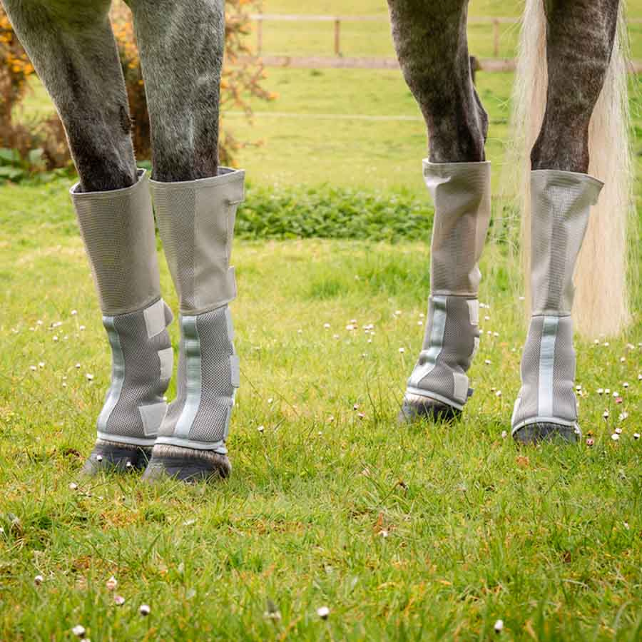 Protège contre les mouches Rambo Tech Fit Flyboot Silver