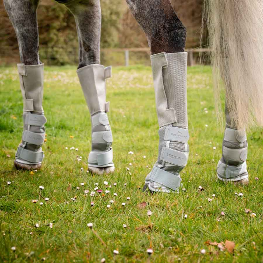 Protège contre les mouches Rambo Tech Fit Flyboot Silver