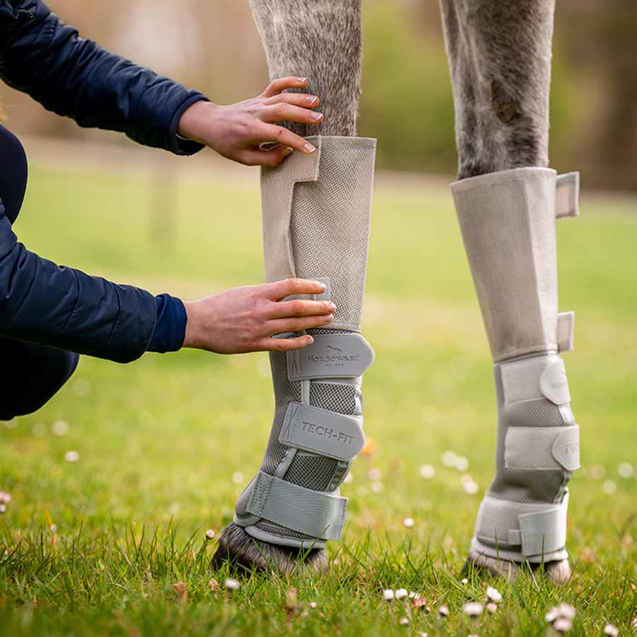 Protège contre les mouches Rambo Tech Fit Flyboot Silver
