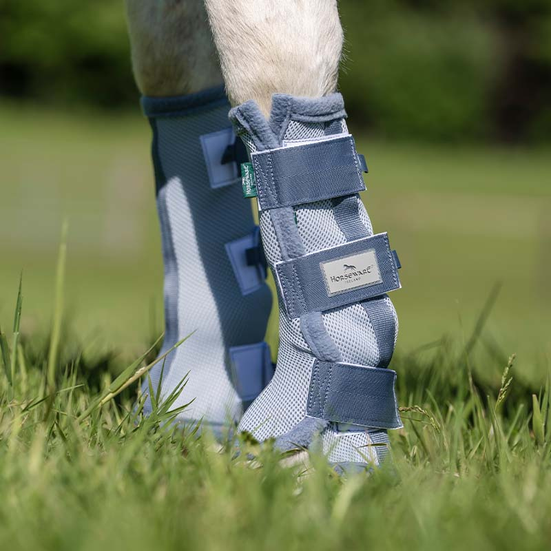 Protège-mouches Fly Boots Bleu clair/Bleu/Argent