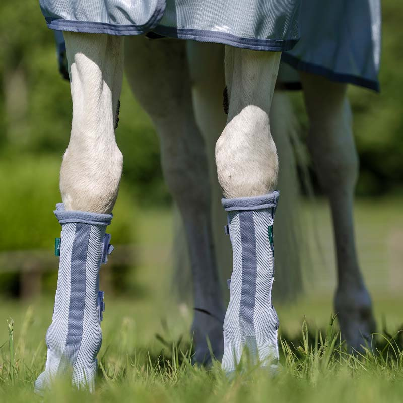 Protège-mouches Fly Boots Bleu clair/Bleu/Argent