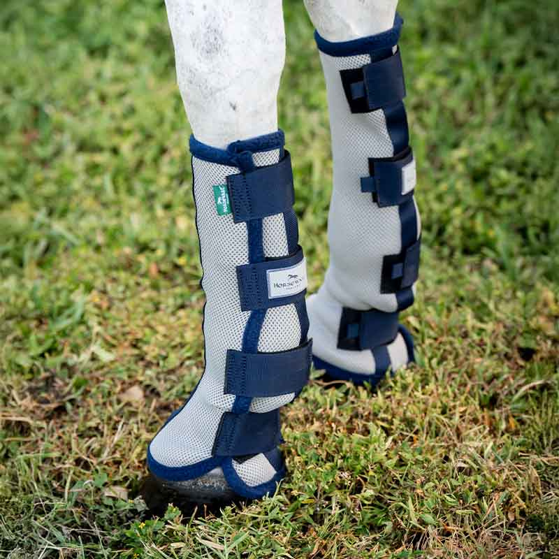 Protège-mouches Fly Boots Argent/Marine