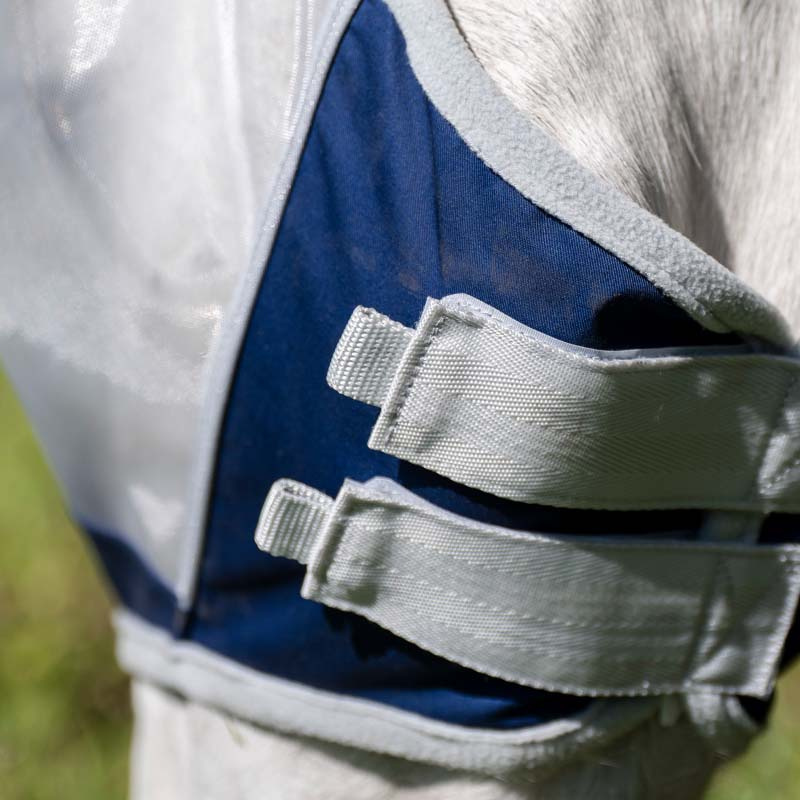 Bonnet anti-mouches Shield Bleu marine/Argent