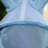 Bonnet anti-mouches Rambo Bleu clair/Bleu/Argent Bonnet anti-mouches Rambo Bleu clair/Bleu/Argent