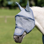 Bonnet anti-mouches Rambo Bleu clair/Bleu/Argent Bonnet anti-mouches Rambo Bleu clair/Bleu/Argent