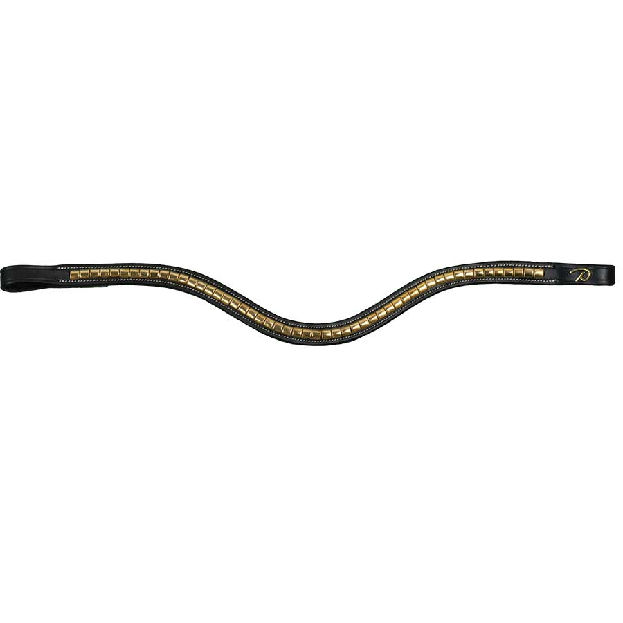 Frontaux en V en laiton Klinker DC noir