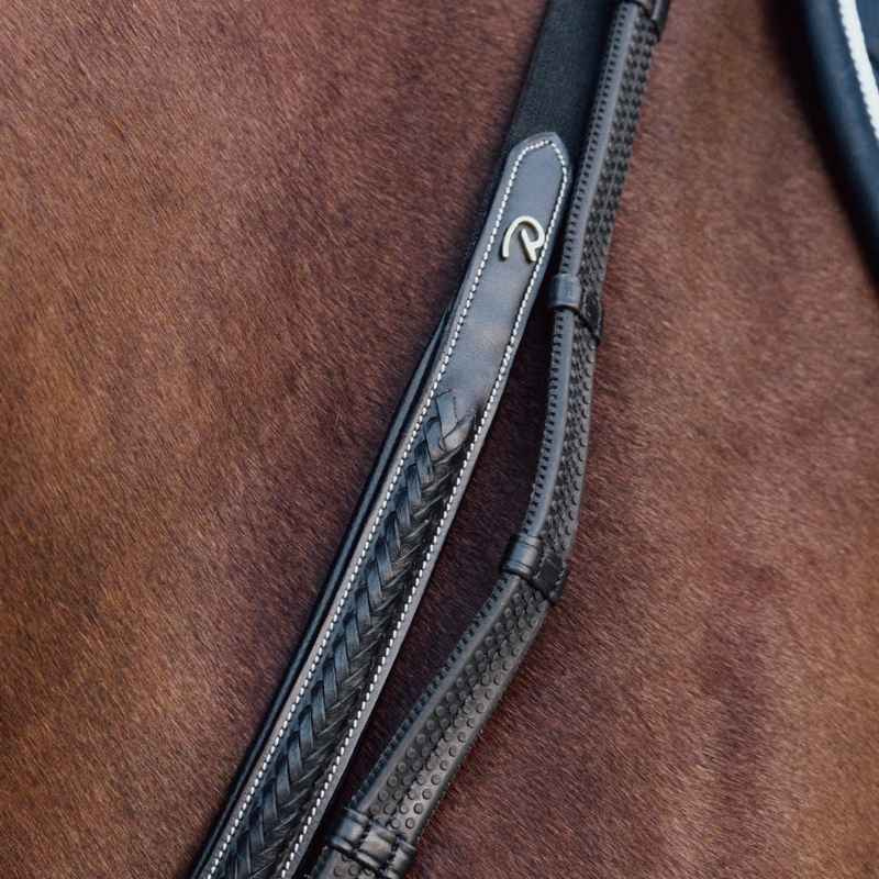 Collier de chasse Plaited Dyon Collection Noir