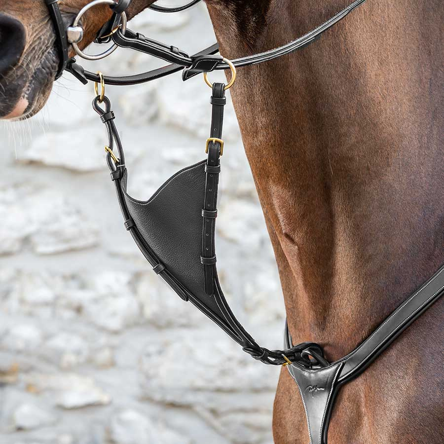 Martingale courte Soft Bib DC Marron Poney
