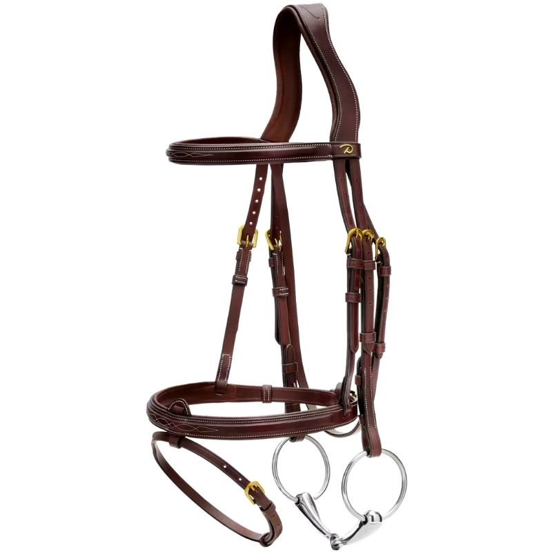 Bridon combiné relevé DC marron