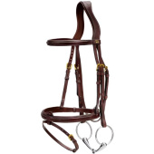 Bridon combiné relevé DC marron Bridon combiné relevé DC marron