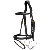 Bridon combiné relevé DC noir Bridon combiné relevé DC noir