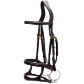Bridon à Double Muserolle Dyon Collection Noir Bridon à Double Muserolle Dyon Collection Noir