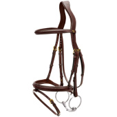 Bridon Combiné Plaited Dyon Collection Marron Bridon Combiné Plaited Dyon Collection Marron