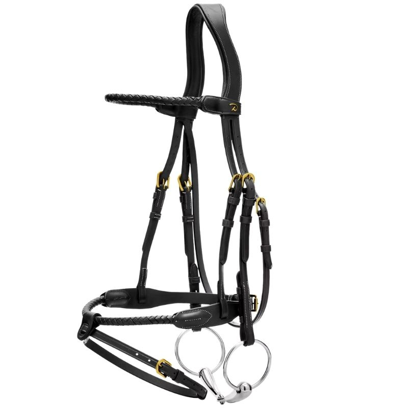 Bridon Combiné Braided Dyon Collection Noir