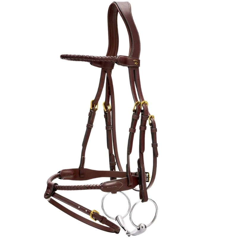 Bridon Combiné  Braided Dyon Collection Marron