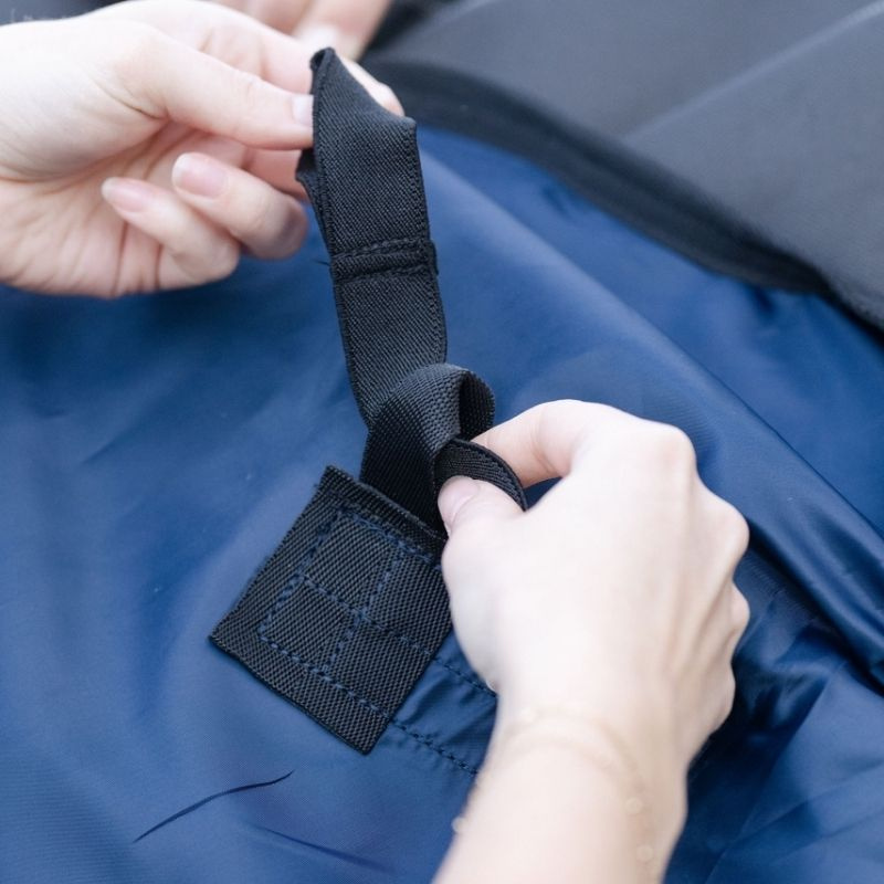 Courroies de cuisses Elasticated Noir