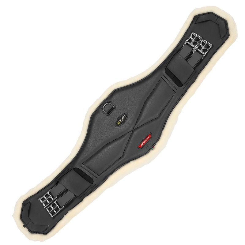 Sangle de dressage Royal Techno-Fur Noir