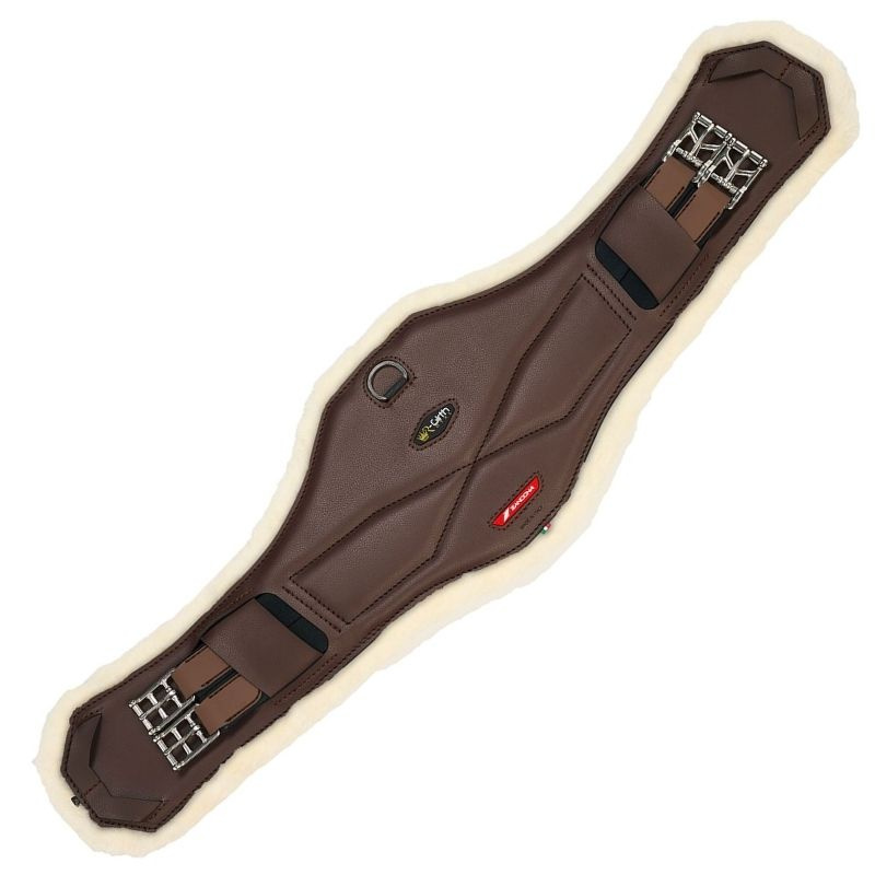 Sangle de dressage Royal Techno-Fur Marron