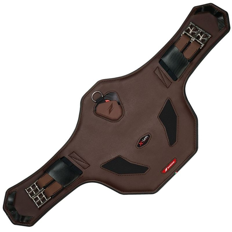 Sangle bavette Concours complet X-Girth Marron