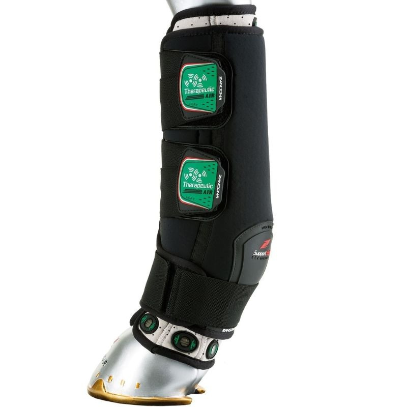 Guêtres de thérapie Magnetic Support Boot Air Rear Noir