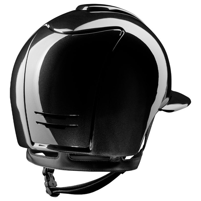 Casque d'équitation Cromo 2.0 Shine Polo Noir
