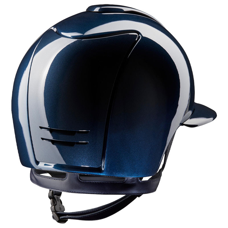 Casque d'équitation Cromo 2.0 Shine Polo Bleu Marine