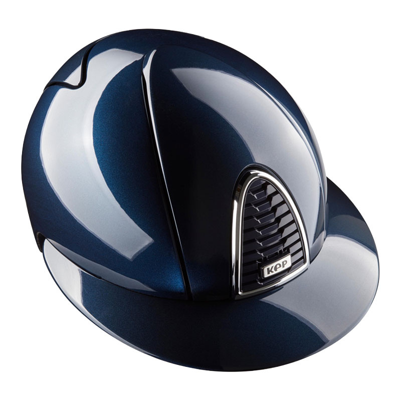 Casque d'équitation Cromo 2.0 Shine Polo Bleu Marine