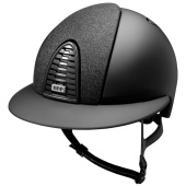 Casque d'équitation Cromo 2.0 Matt Polo Inserto Star Noir Casque d'équitation Cromo 2.0 Matt Polo Inserto Star Noir