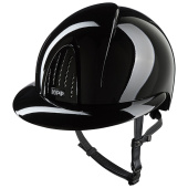 Casque d'équitation Smart Nova Metal Polish Polo Noir
