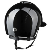 Casque d'équitation Smart Nova Metal Polish Polo Noir
