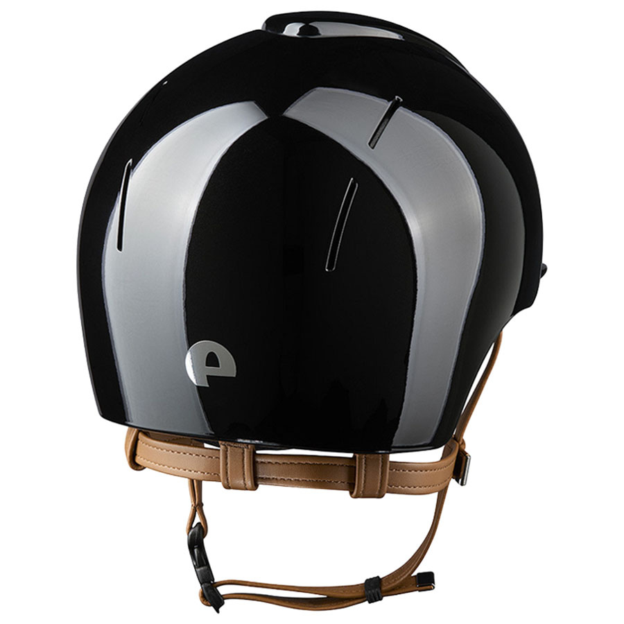 Casque d'équitation Smart Nova Metal Polish Beige Strap Noir