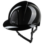 Casque d'équitation Smart Nova Metal Polish Polo Star Noir/Noir Casque d'équitation Smart Nova Metal Polish Polo Star Noir/Noir