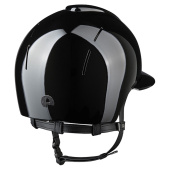 Casque d'équitation Smart Nova Metal Polish Polo Star Noir/Noir Casque d'équitation Smart Nova Metal Polish Polo Star Noir/Noir