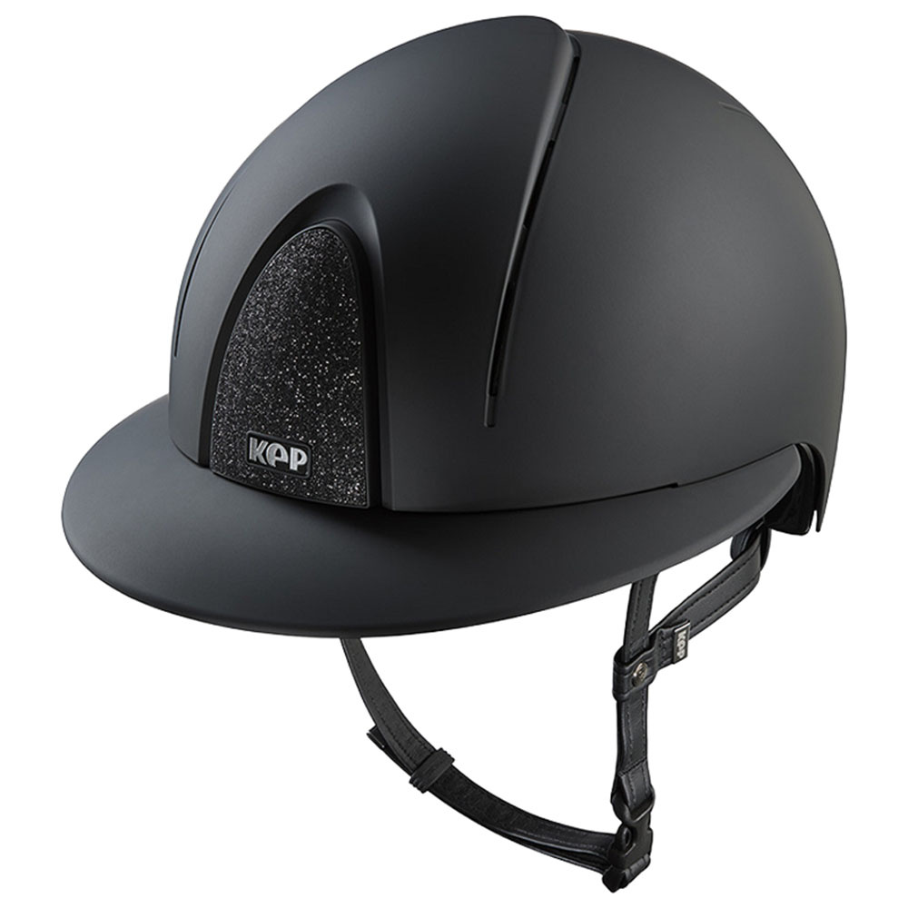 Casque d'équitation Smart Nova Matt Polo Star Noir/Noir