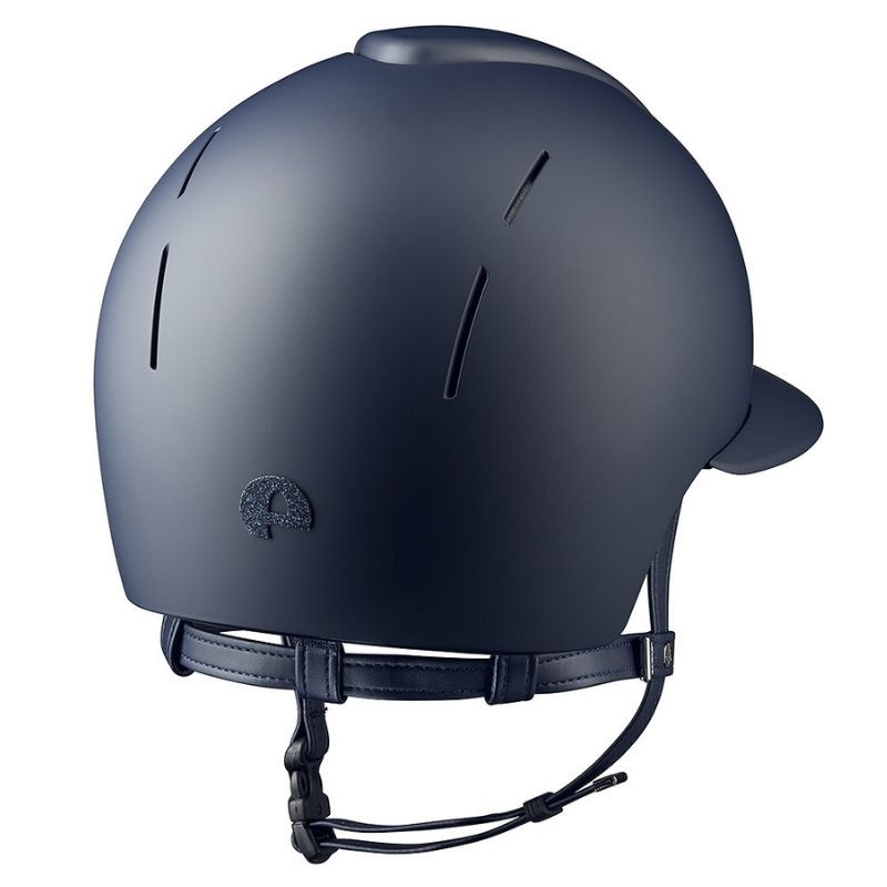Casque d'équitation Smart Nova Matt Polo Star Bleu marine/Bleu marine