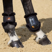 Protège-boulets eAirshock Legend Velcro Fluffy Noir Protège-boulets eAirshock Legend Velcro Fluffy Noir