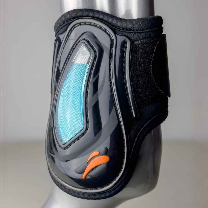 Protège-boulets eAirshock Velcro Noir