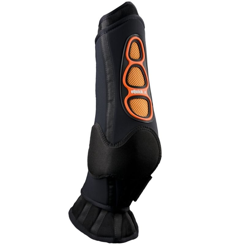 Protection d'écurie eBoots Aero Magneto Front Noir