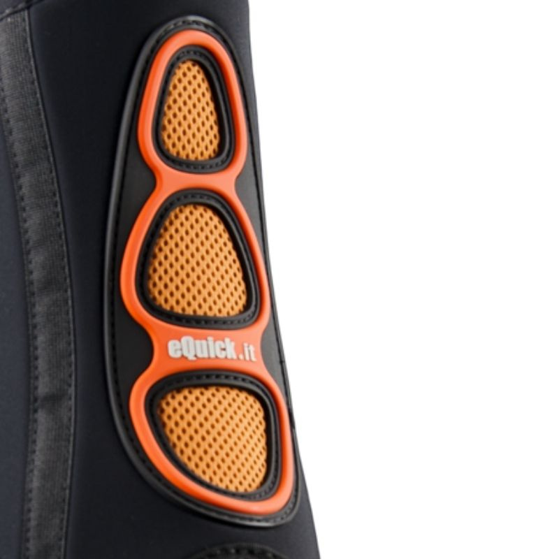 Protection d'écurie eBoots Aero Magneto Rear Noir