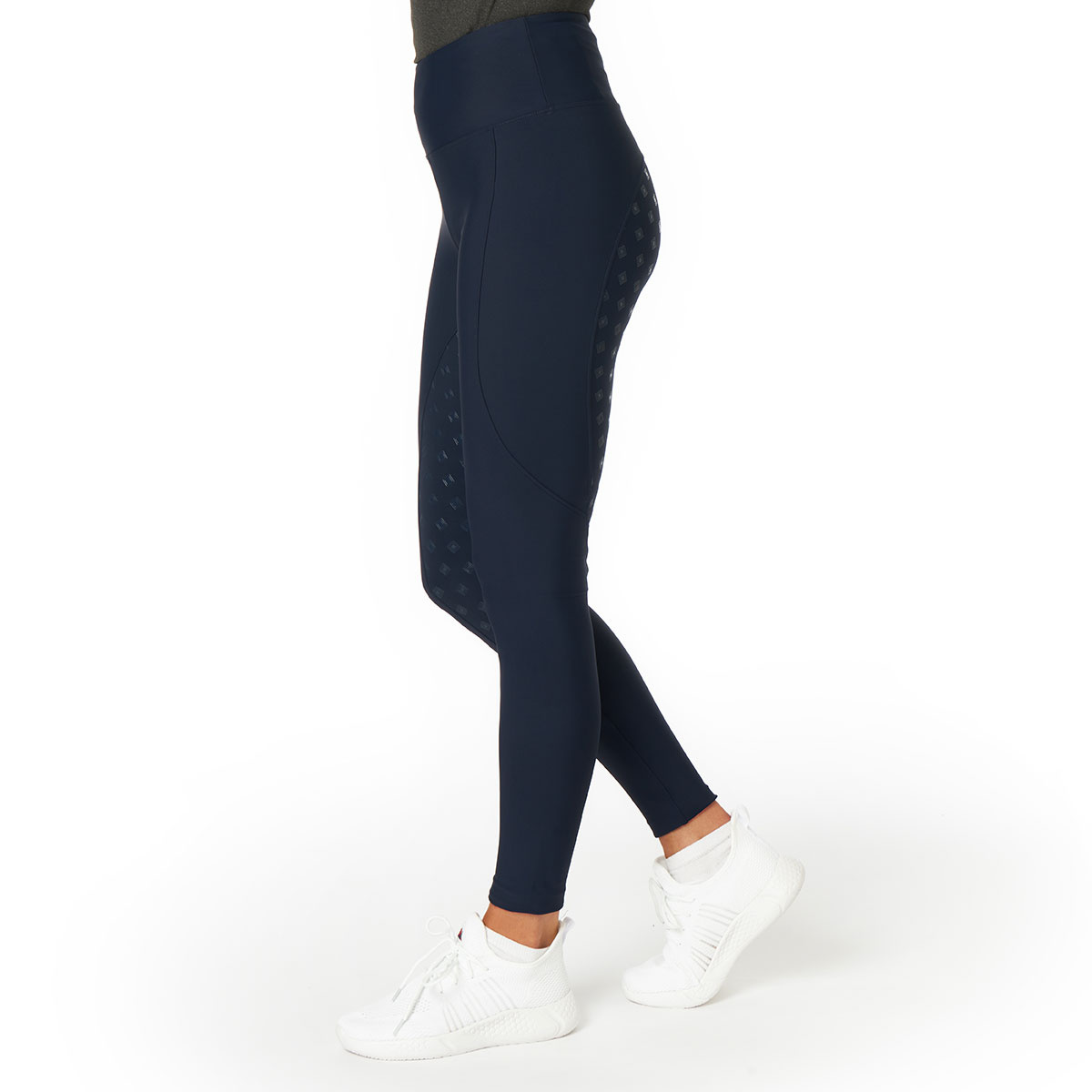Leggings d'équitation Signature FG Bleu Marine
