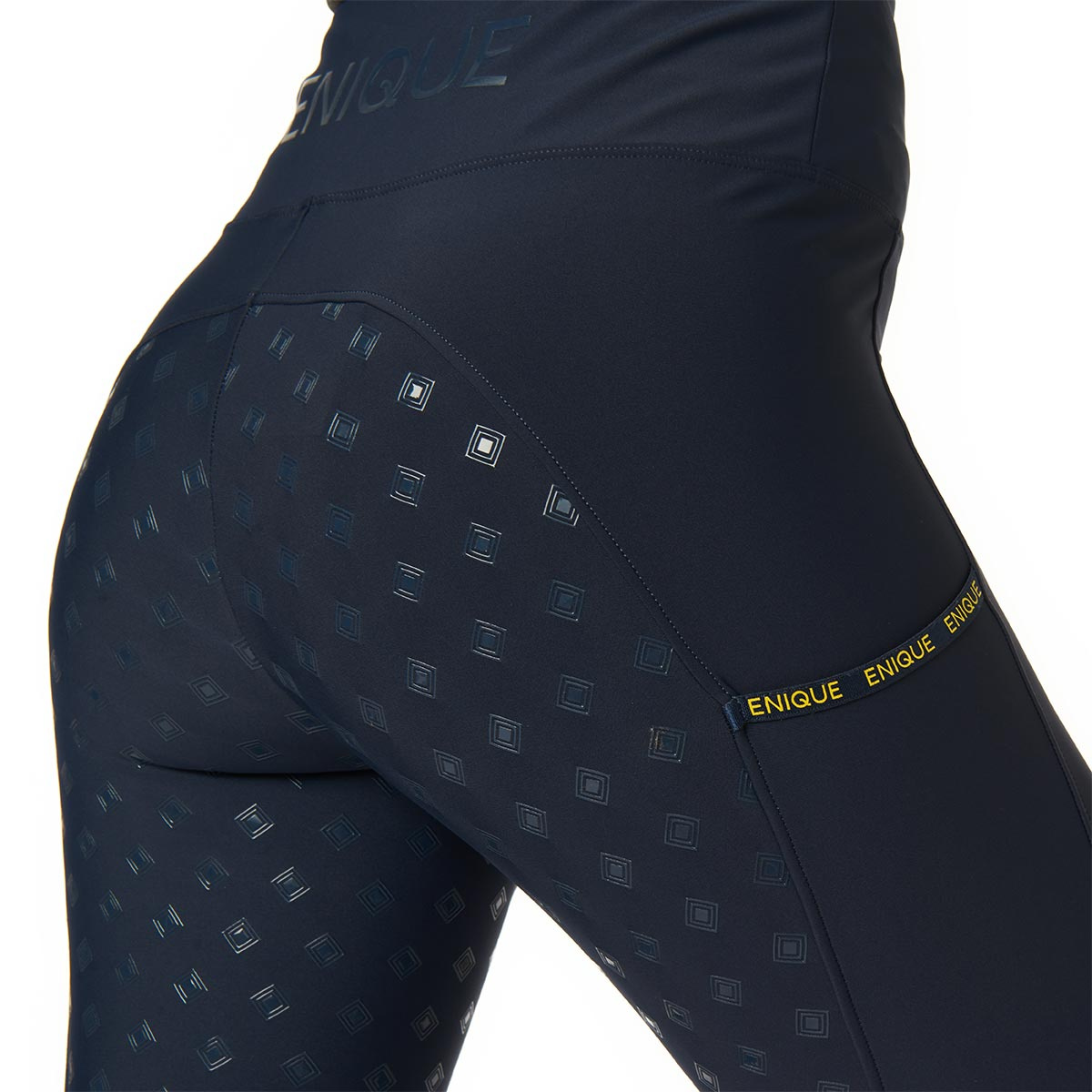 Leggings d'équitation Signature FG Bleu Marine