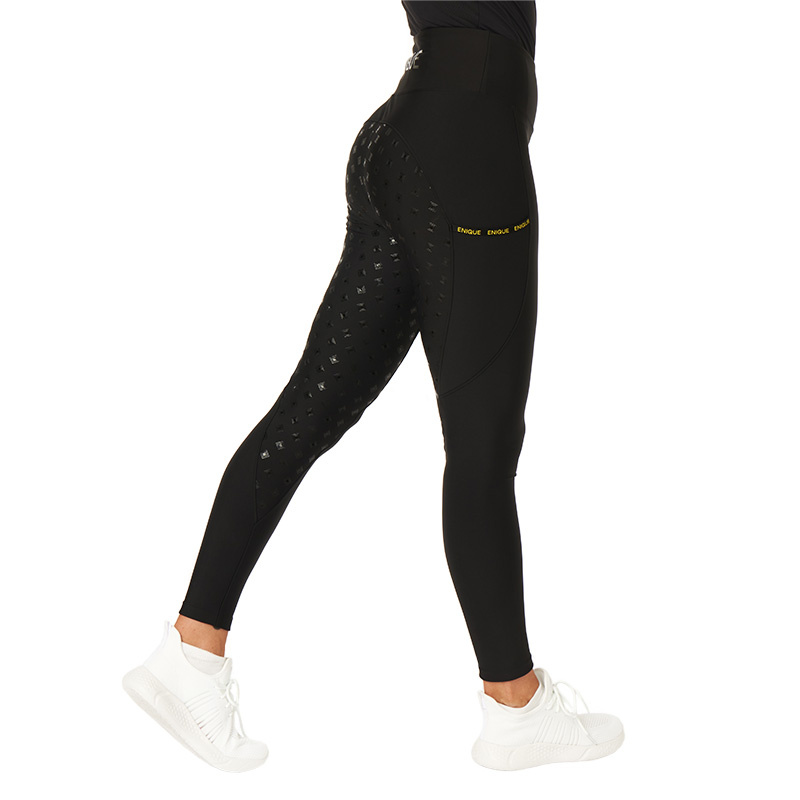 Leggings d'équitation Signature FG Noir